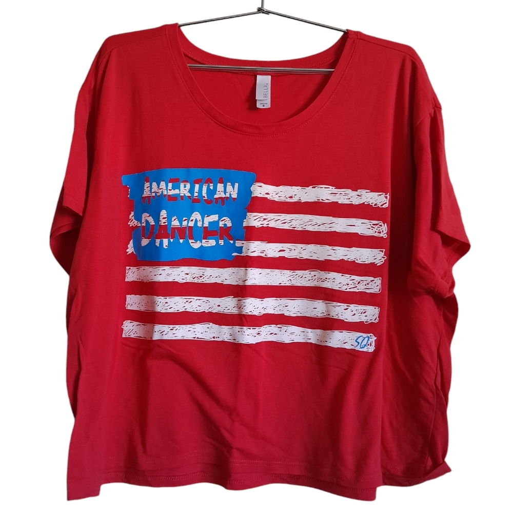 BELLA Women's American Dancer Crop Top